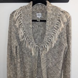 Chicos Sweater/Jacket Size 2